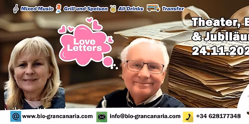 Love Letters \u2013 Theater, Buffet, Premiere & Jubil\u00e4um