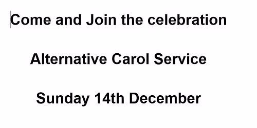Alternative Carol Service