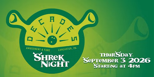 Shrek Night at Decades