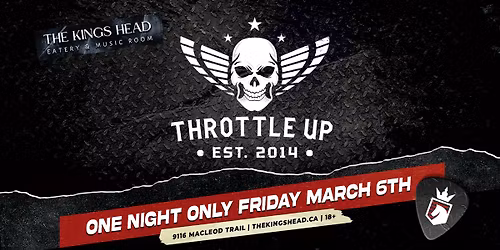 Throttle Up at The Kings Head