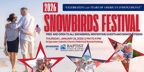 Navarre Beach Area Snowbirds Festival - Celebrating 250 Years of America's Independence