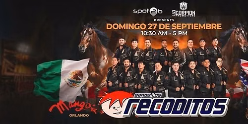 DOMINGO DE BRUNCH Y BANDA CON "LOS RECODITOS" EN ORLANDO. FL