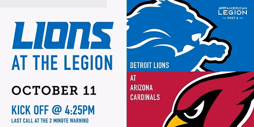 Lions at the Legion