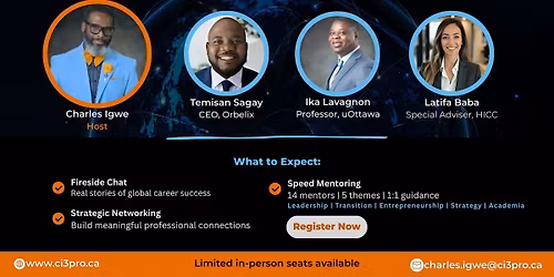 CI3 Fireside Chat -The Global Career: Thriving Across Borders