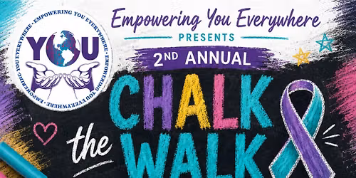 2nd Annual Chalk the Walk Suicide Awareness Event