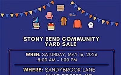 Stony Bend Community Yard Sale