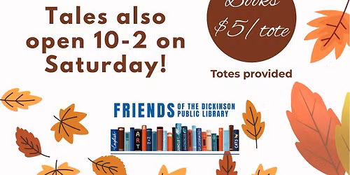 Friends of the Library Fall Book Sale