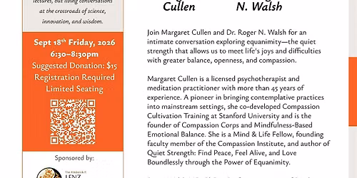 Berkeley Circle #4: Equanimity: The Quiet Virtue