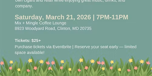 Rosé, Cigars & R&B – A Spring Evening at Mix + Mingle