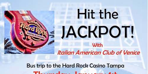 Hit the Jackpot! Hard Rock Casino Tampa Bus Trip