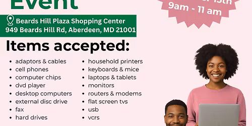 National Recycling Day E-cycling Event