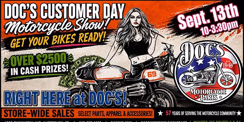 Doc's Customer Day Motorcycle Show