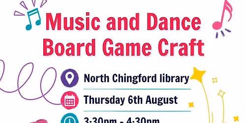 Summer Reading Challenge Board Game Craft @ Chingford Library
