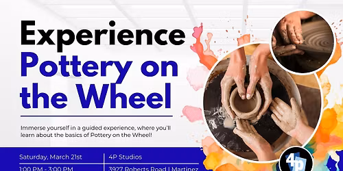 WORKSHOP: Pottery on the Wheel Experience