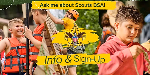 \ud83c\udfd5 Join Troop 818 Sign Up Event\u2014Scottsdale