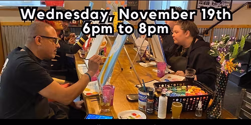 Paint & Sip with Luz at Collusion Tap Works '