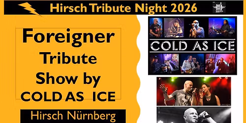 Foreigner Tribute Show mit Cold as ICE