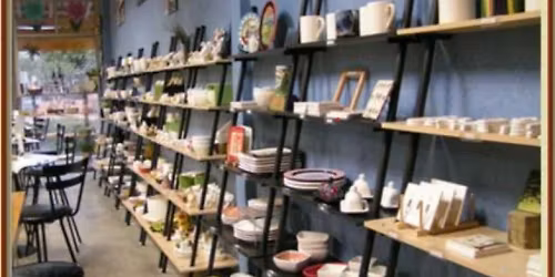 Painting pottery at Cafe Monet - *Holiday* Edition