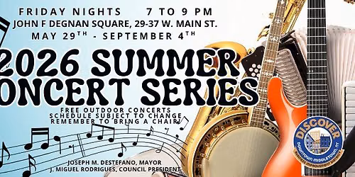 2026 Summer Concert Series Ft One Swift Kick