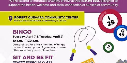 NEW: Healthy Senior Initiatives 