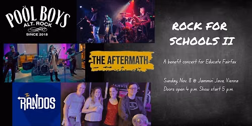 Rock for Schools II - Benefit Concert for Educate Fairfax
