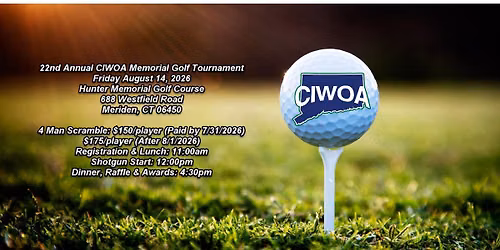 22nd Annual CIWOA Memorial Golf Tournament