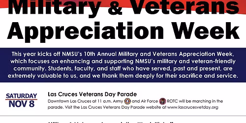 Military and Veterans Appreciation Week