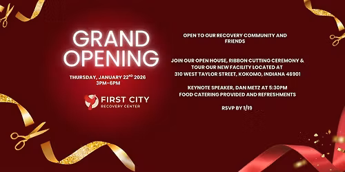 Grand Opening of First City Recovery Center