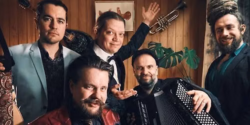 Jaakko Laitinen & V\u00e4\u00e4r\u00e4 Raha (FIN) Balkan-Soul, Romanzen und Humppa mit jeder Menge Charme, Hingabe