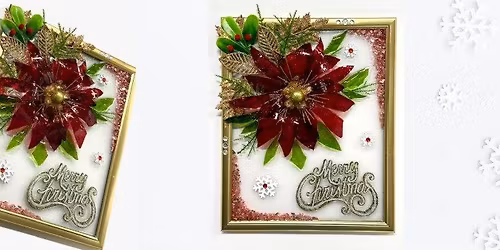 Christmas Poinsettia Epoxy Resin \u2013 December 6