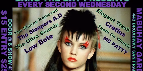 Bang The Bay Presents Every Second Wednesday at The Mabuhay Gardens April 8th