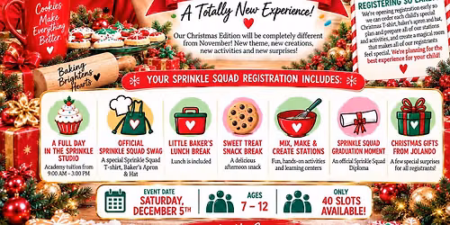 Jolando\u2019s Sprinkle Squad Academy (Christmas Edition)