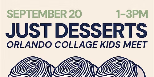 Just Desserts! Orlando Collage Kids Meetup at The Salty