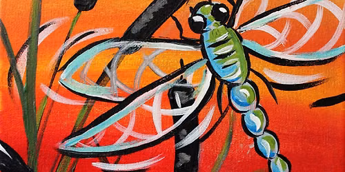Dragonfly - Little Artists Paint Party!