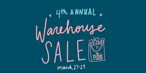 4th Annual Warehouse Sale