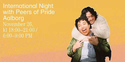 International Night with Peers of Pride