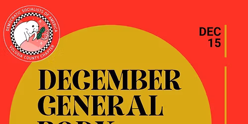 December General Body Meeting