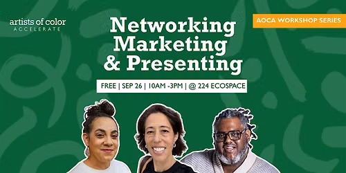AOCA Workshop: Networking, Marketing, & Presenting