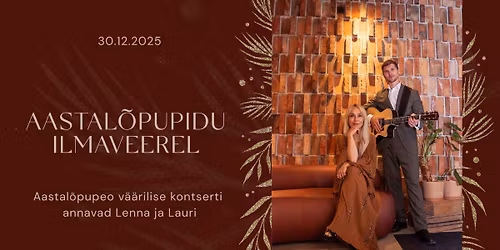 AASTAL\u00d5PUPIDU ILMAVEEREL