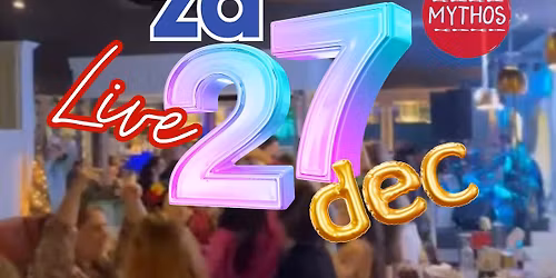 Live Muziekavond bij Mythos \u2013 Zaterdag 27 december 2025