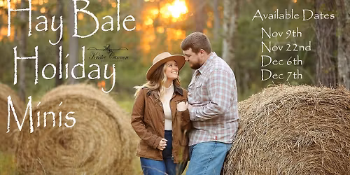 Hay Bale Holiday Minis