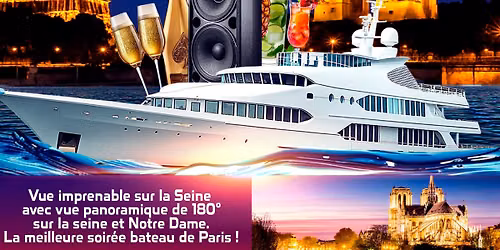 REVEILLON PRESTIGE BOAT PARTY NEW YEAR 2027 NOUVEL AN D'EXCEPTION SUR LA SEINE FACE NOTRE DAME