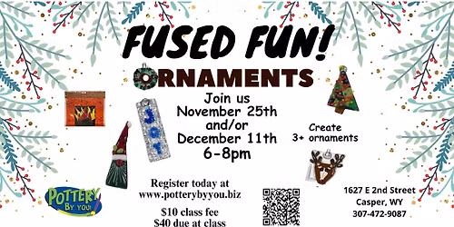 Fused Fun! Ornaments