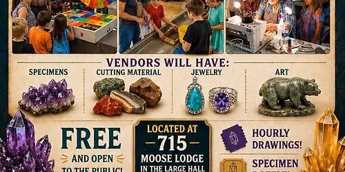 6th Annual GMSL Gem and Mineral Show