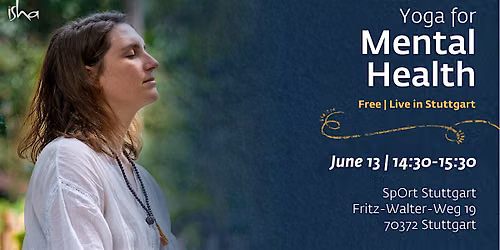 Free Workshop: Yoga for Mental Health | Stuttgart