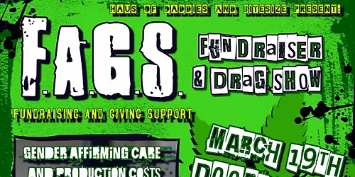 FAGS: Fundraiser Show for Mario Wanna
