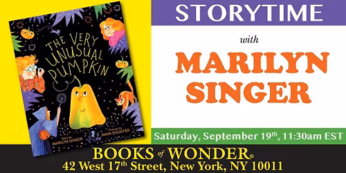 Storytime with the Author | Marilyn Singer