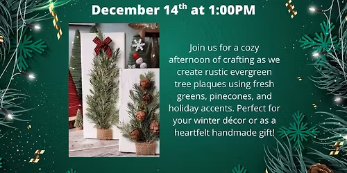 Holiday Spruce and Sip