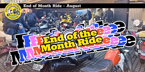 Scooter Division End of Month Ride - August