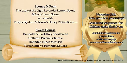 *Black Friday Special* Sips from the Shire: A Hobbits Feast